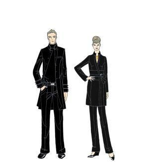 PC Corporate: Designed the new uniform for front of house staff at Hilton Melbourne South.